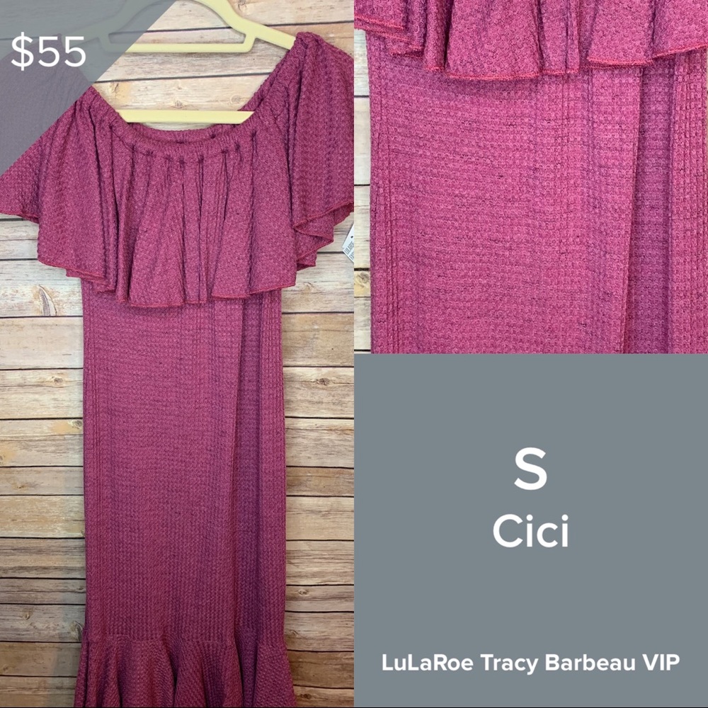 NWT LuLaRoe CiCi Mauve color Dress